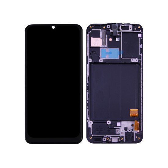 Touch+Display+Frame Samsung Galaxy A40 2019/A405 Service Pack Black